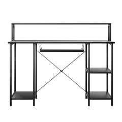 Levede Office Gaming Computer Desk Black-1954802382579830785