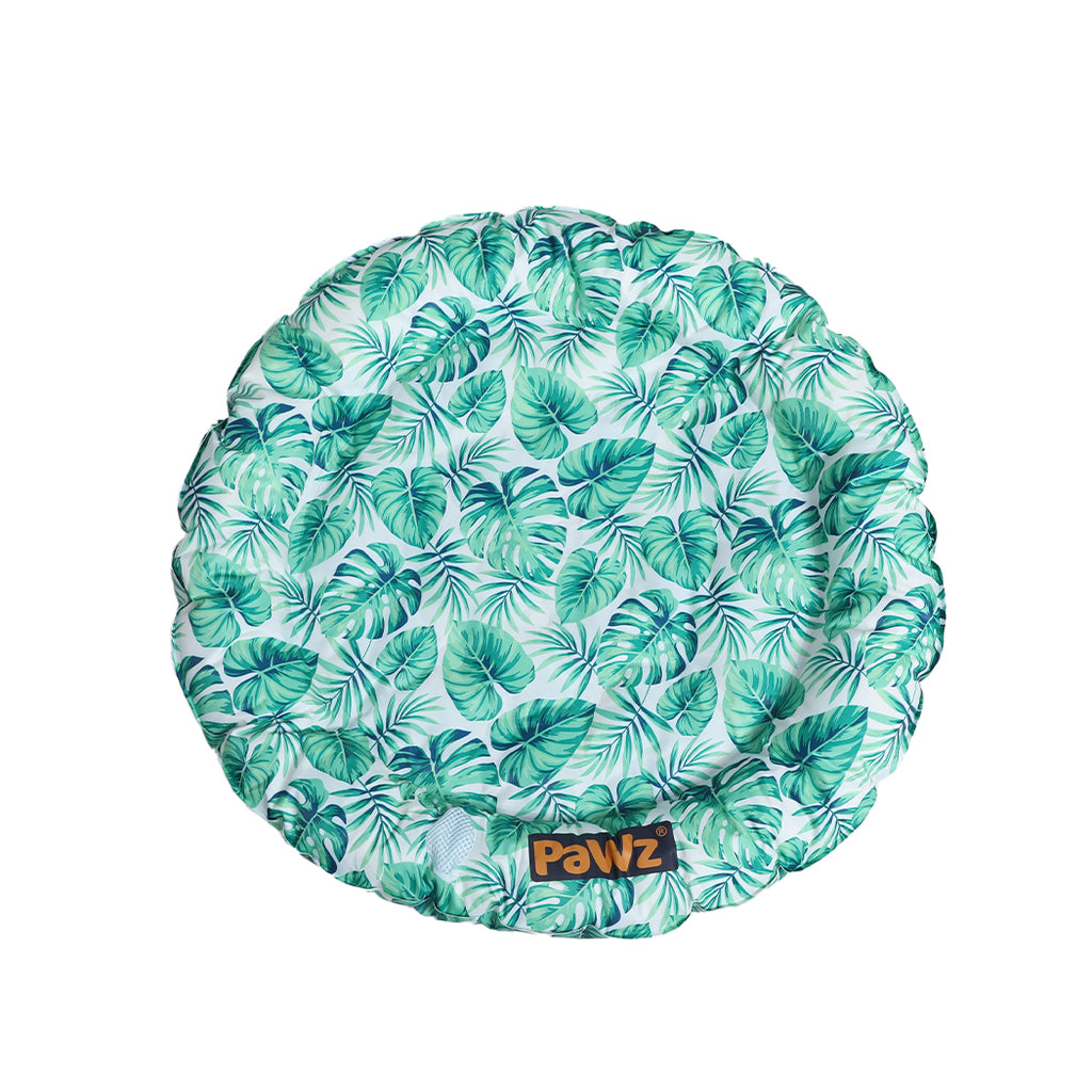 PaWz Pet Cool Gel Mat Cat Bed Dog Bolster L Large-1954802534946312193
