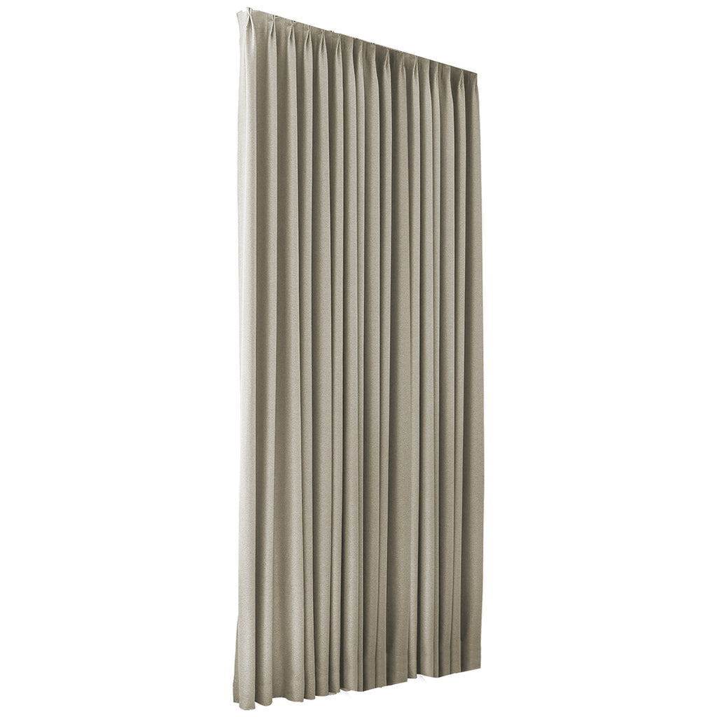 Marlow 2XBlockout Curtains Chenille 180x250 Coffee CD1016-180x250-DG-1954802976510054401