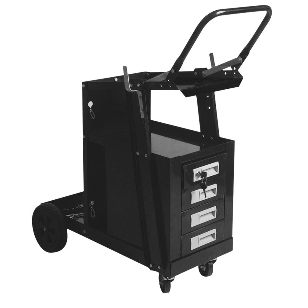 Welding Cart Trolley Drawer Welder Cabinet-1954802732590305281