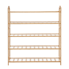 Levede Bamboo Shoe Rack Storage Wooden-1954802689107955713