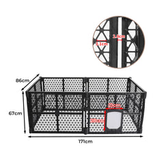 PaWz Pet Playpen Folding Dog Plastic M Medium-1954802538251423746