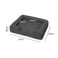 PaWz Memory Foam Pet Sofa Bed-1954802344755597314