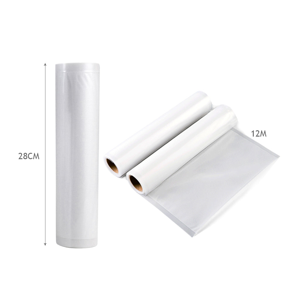 TOQUE Vacuum Food Sealer Seal Bags Rolls 28cm Large-1954802893924208642