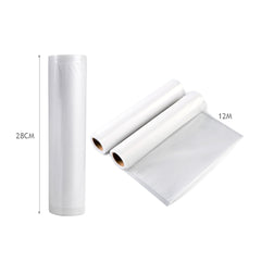 TOQUE Vacuum Food Sealer Seal Bags Rolls 28cm Large-1954802893924208642