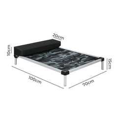 PaWz Pet Trampoline Aluminium Frame XL Camoflauge X-Large-1954802571482894338