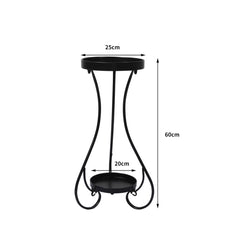 Levede Plant Stand 2 Tiers Outdoor Indoor Medium-1954802667465347074