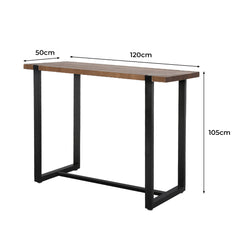 Levede High Bar Table Industrial Pub-1954802951298093058