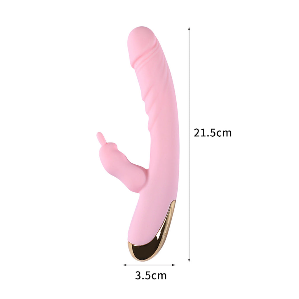 Urway Rabbit Vibrator Double Motor G-Spot Pink-1954802624461148162