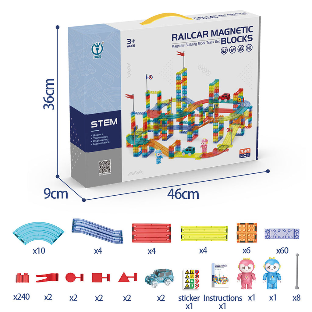 Kids Magnetic Tiles Blocks-1954802360916250626