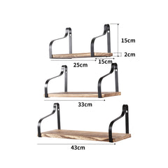 Levede Floating Shelf Brackets Display-1954802692119465986