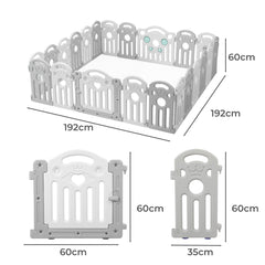 BoPeep Kids Playpen Baby Safety Gate-1954802414666256386