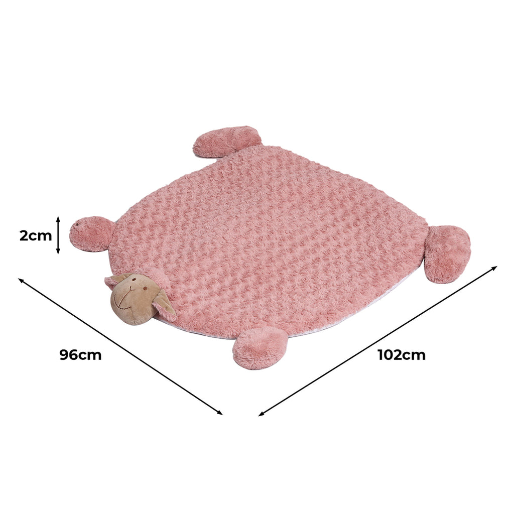 PaWz Pet Bed Cat Calming Beds Dog Squeaky L Pink Large-1954802524913537026