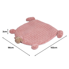 PaWz Pet Bed Cat Calming Beds Dog Squeaky L Pink Large-1954802524913537026