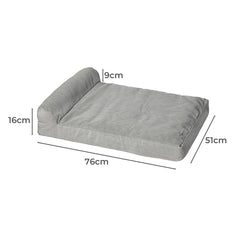 PaWz Pet Bed Chew Proof Memory Foam M Medium-1954802570023276546