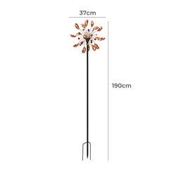 Garden Windmill Solar Light Wind Spinner-1954802331891666945