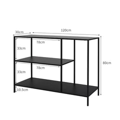 Levede 3-Tier Console Table Office Furniture-1954803011456995330