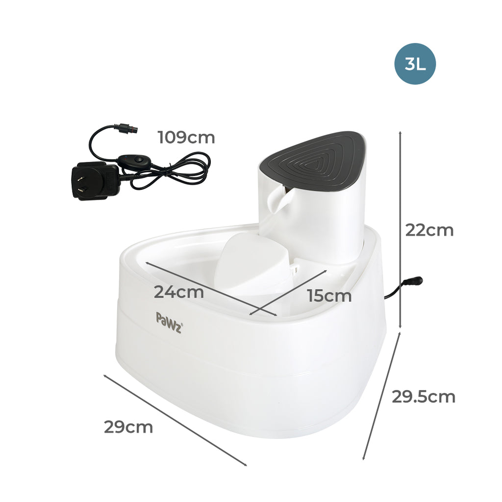 PaWz Electric Pet Water Fountain Drinking-1954802568005816322