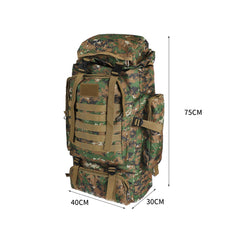 Slimbridge 80L Military Tactical Backpack-1954802650730074114