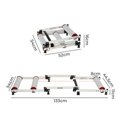 Spector Bike Roller Adjustable Bicycle White-1954802604445929474