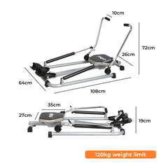 Centra Hydraulic Rowing Machine-1954802604622090242