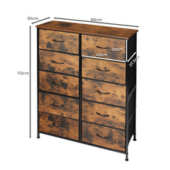 Levede Storage Cabinet Tower Chest King Single-1954802992058339330