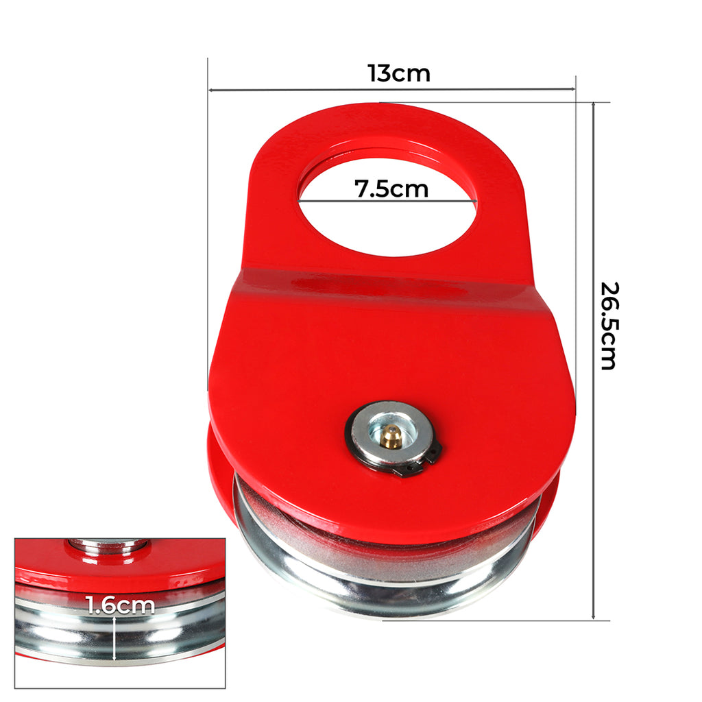 Manan 10 Ton Snatch Block Winch Recovery-1954802962266198018