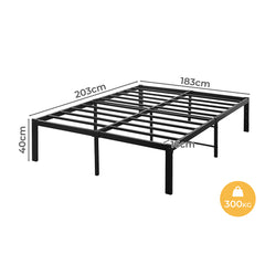 Levede Metal Bed Frame Heavy Duty Storage Space-1954802377878016002
