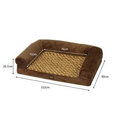 PaWz Pet Bed Sofa Dog Bedding Soft Warm XL-1954802429321154562