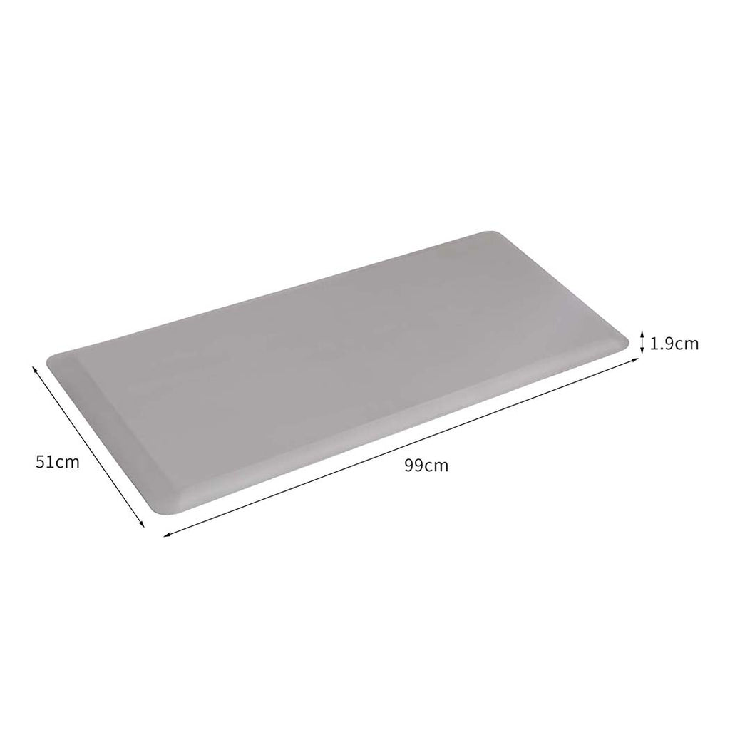 Marlow Anti Fatigue Mat Standing Desk 51x99cm Grey Large-1954803011855454210