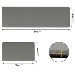 Marlow Kitchen Rug 2PCS Non Slip Anti Fatigue Mat Grey-1954802461264973826