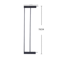 Levede Baby Safety Gate Adjustable Pet Black 10cm Extension-1954802907408896002