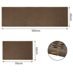 Marlow Kitchen Rug 2PCS Woven Non Slip Absorbent Brown-1954802460694548482