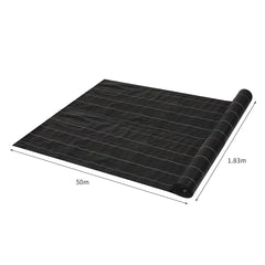 Lambu Weed Mat 1.83mx50m Plant Control XX-Large-1954802670330056706
