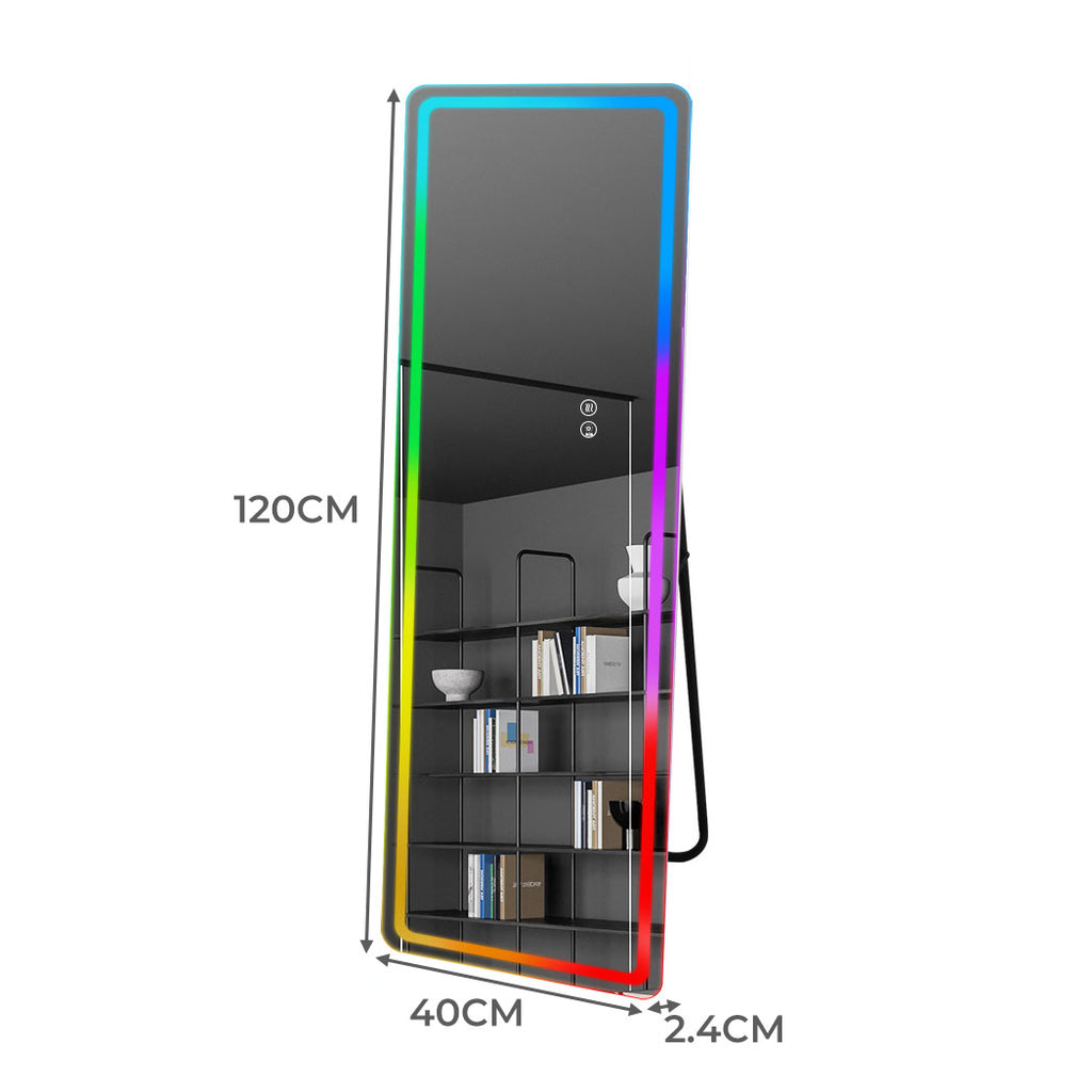 EMITTO LED Wall Mirror Full Length Bathroom 40*120cm-1954803007761813506