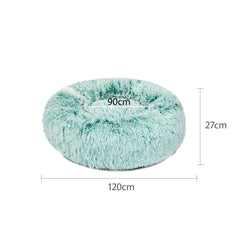 PaWz Pet Beds Dog Cat Soft Warm Kennel XXL Teal XX-Large-1954802522367594498
