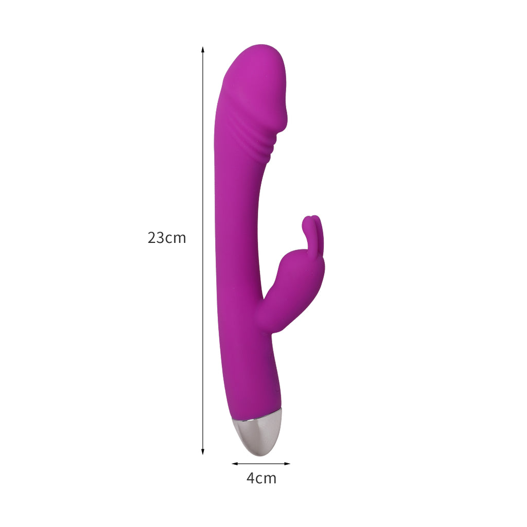 Urway Dildo Vibrator Realistic Heating Purple-1954802633952858114