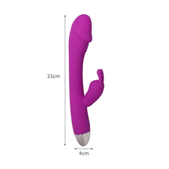 Urway Dildo Vibrator Realistic Heating Purple-1954802633952858114