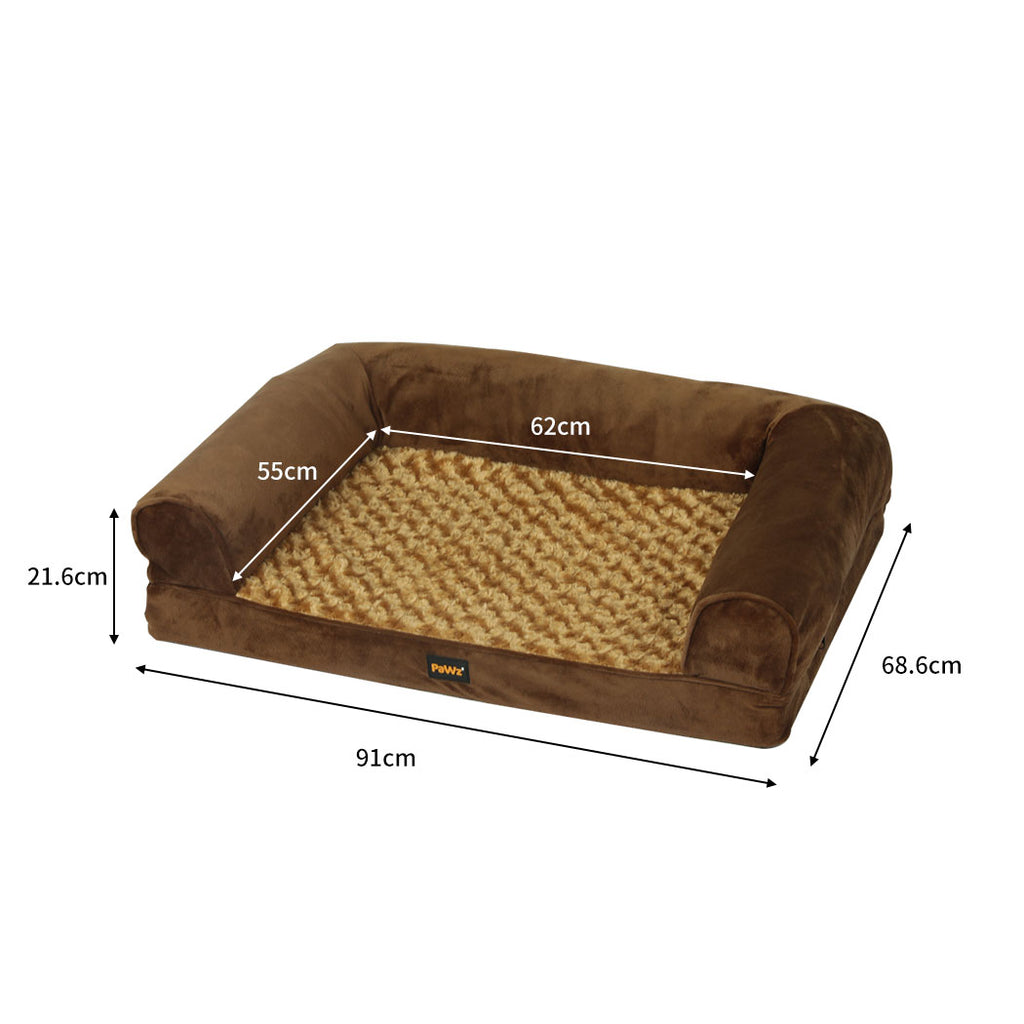 PaWz Pet Bed Sofa Dog Bedding Soft Warm L-1954802429119827970