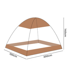 Dreamz Mosquito Bed Nets Foldable Canopy Queen-1954802840887234562
