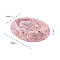 TheNapBed Memory Foam Pet Bed Pink-1954802573261279234