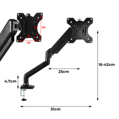 Traderight Monitor Stand Single Arm  for 13