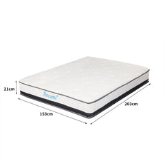 Dreamz Pocket Spring Mattress HD Foam Queen-1954802852920692738