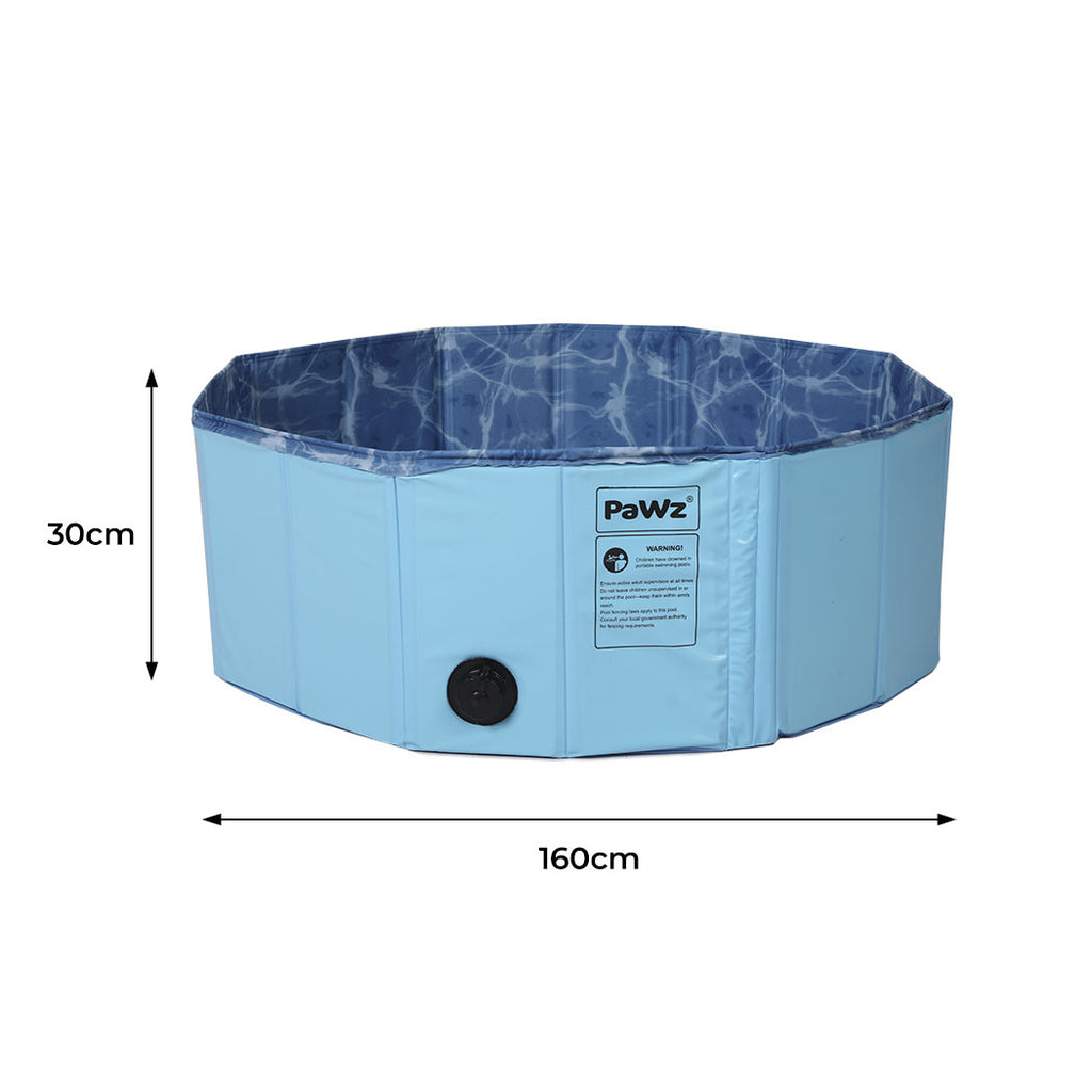 PaWz Folding Swimming Pool Dog Cat Washing XXL XX-Large-1954802536452067330