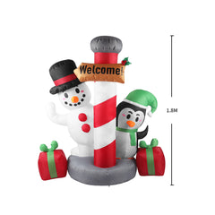 Santaco Inflatable Christmas Decor Pole-1963748914226139138