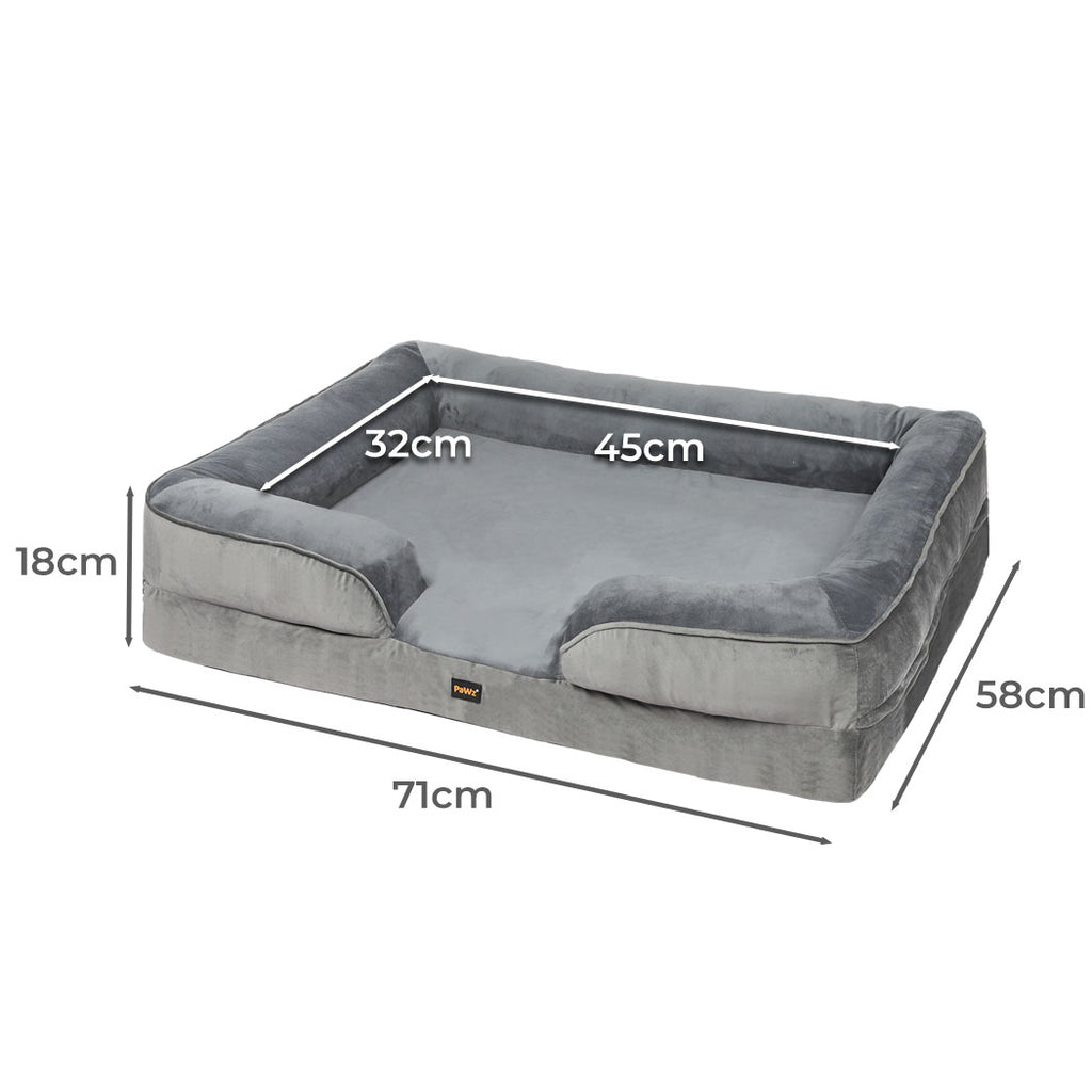PaWz Memory Foam Pet Sofa Bed Cushion M Medium-1954802561995378690