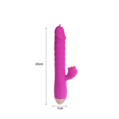 Urway Rabbit Vibrator Licking Tongue Purple-1954802625568444418