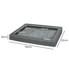 PaWz Memory Foam Pet Bed Calming Dog M Medium-1954802563383693314