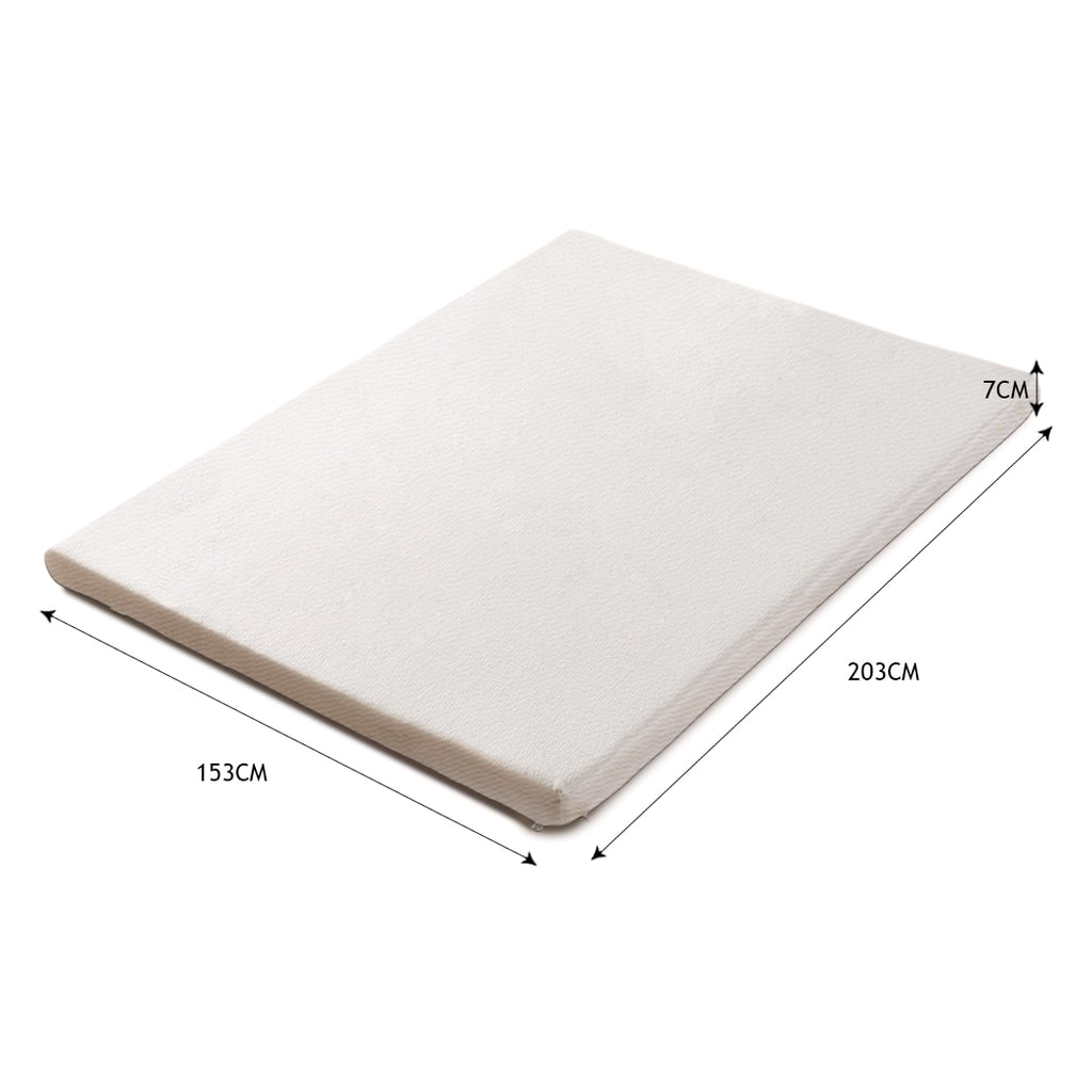 DreamZ 7cm Memory Foam Bed Mattress Queen-1954802690903117826