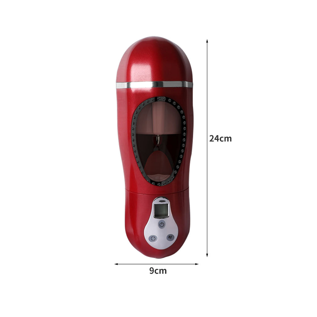 Urway Vibrator Male Masturbation Cup Red-1954802623559372802